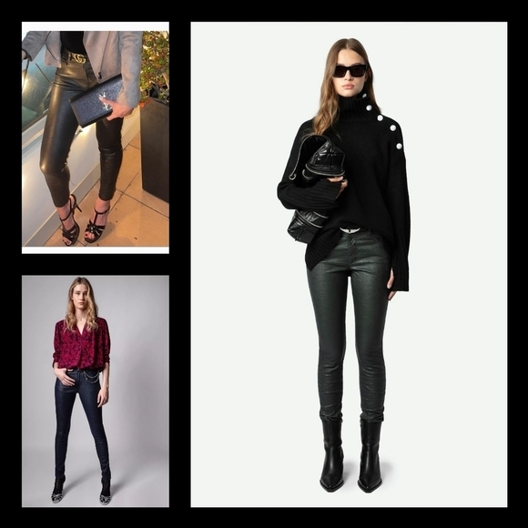 Zadig & Voltaire Phlame Leather Pants